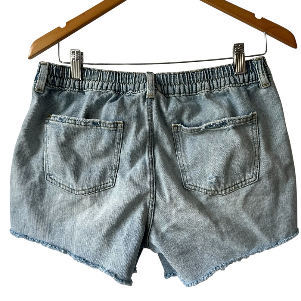 Aerie Distressed Denim Short - Picture 9 of 13